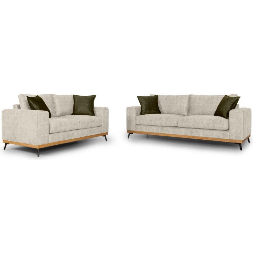 Σετ καναπέδες Dysine-Krem