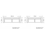 Σετ καναπέδες Dysine-Kyparissi