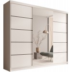 Ντουλάπα Galadriel 250 συρόμενη-Leuko 250x58x215