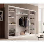 Ντουλάπα Galadriel 250 συρόμενη-Leuko 250x58x215