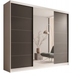 Ντουλάπα Galadriel 250 συρόμενη-Leuko-Mauro 250x58x215