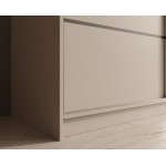 Ντουλάπα Galadriel 250 συρόμενη-Cashmere 250x58x215