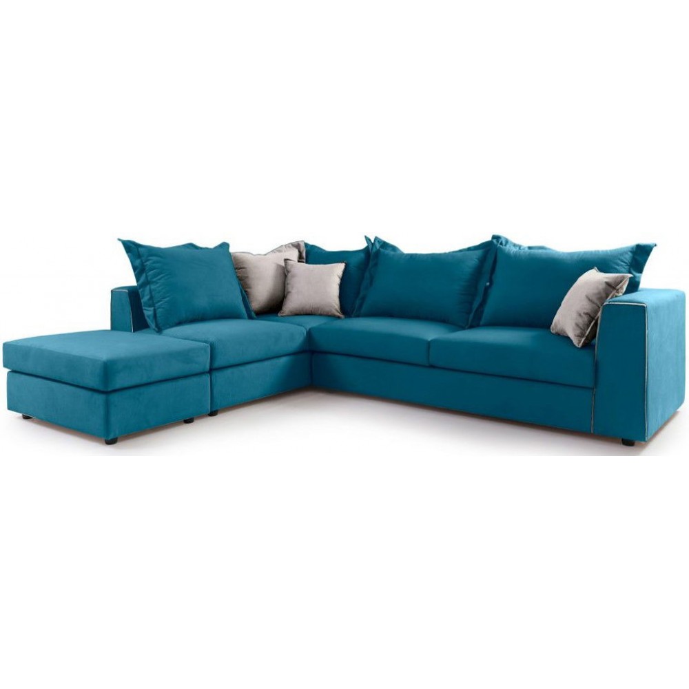 Γωνιακός καναπές Broadway-Kyano-Αριστερή