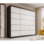 Ντουλάπα Velvora 250 συρόμενη-Mauro-Leuko 250x58x215