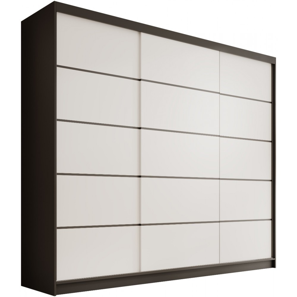 Ντουλάπα Velvora 250 συρόμενη-Mauro-Leuko 250x58x215