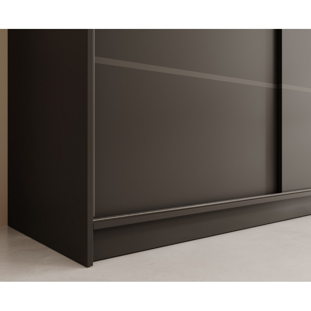 Ντουλάπα Velvora 250 συρόμενη-Mauro 250x58x215
