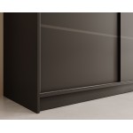 Ντουλάπα Velvora 250 συρόμενη-Mauro 250x58x215