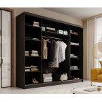 Ντουλάπα Velvora 250 συρόμενη-Mauro 250x58x215