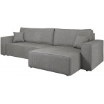 Γωνιακός καναπές Karl Maxi-Gkri Skouro