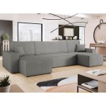 Γωνιακός καναπές Karla U-Gkri Skouro