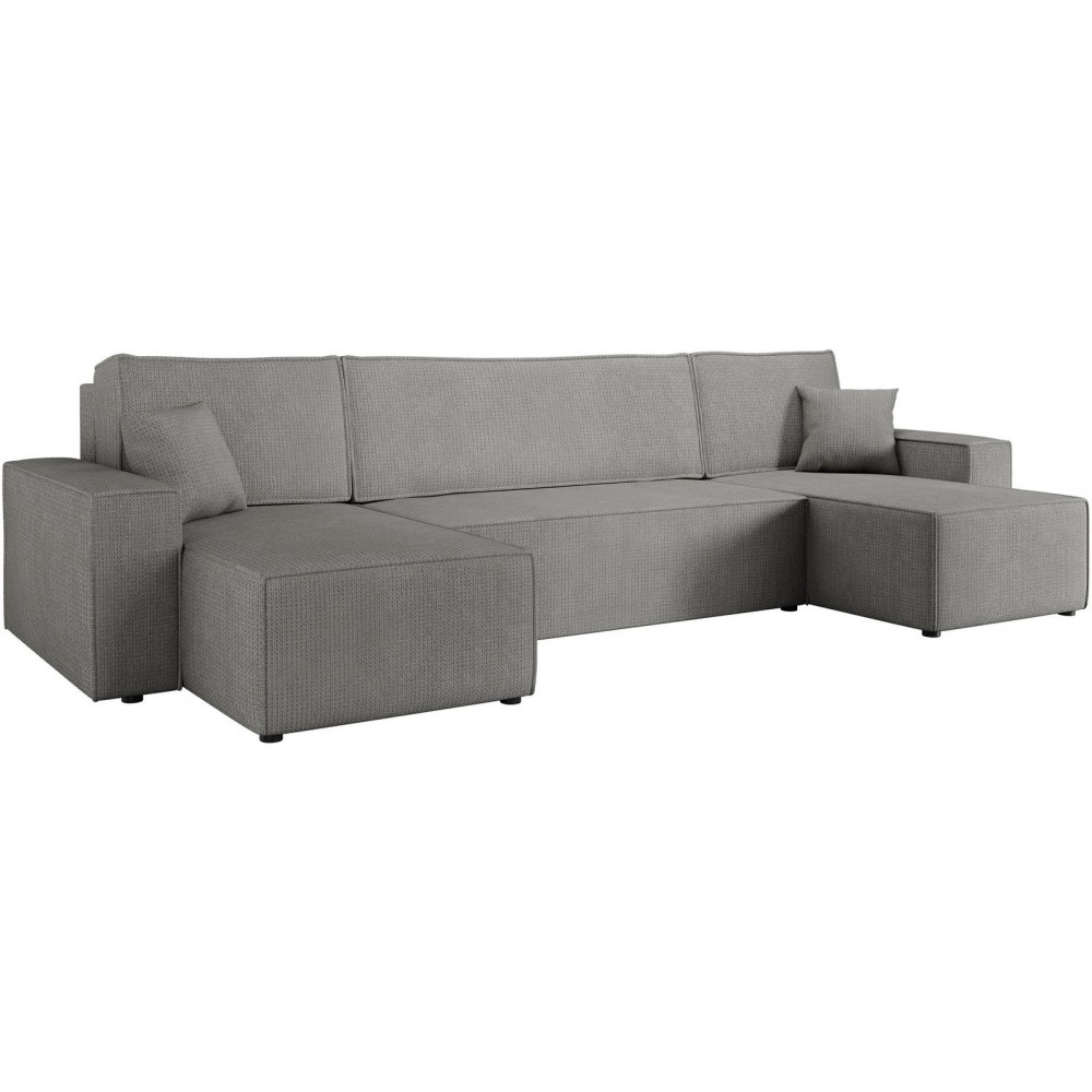 Γωνιακός καναπές Karla U-Gkri Skouro