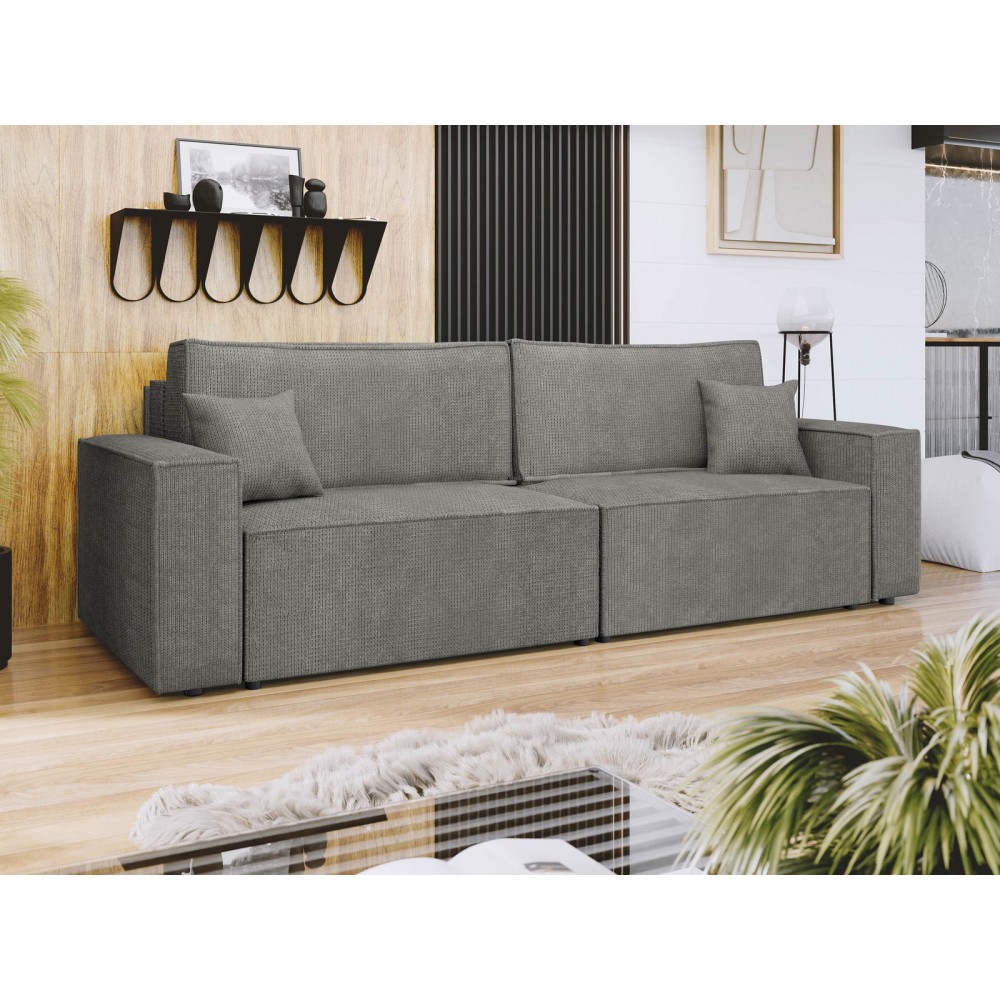 Καναπές - κρεβάτι Karl διθέσιος-Gkri Skouro