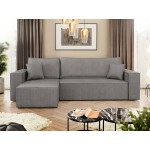 Γωνιακός καναπές Karl II -Gkri Skouro