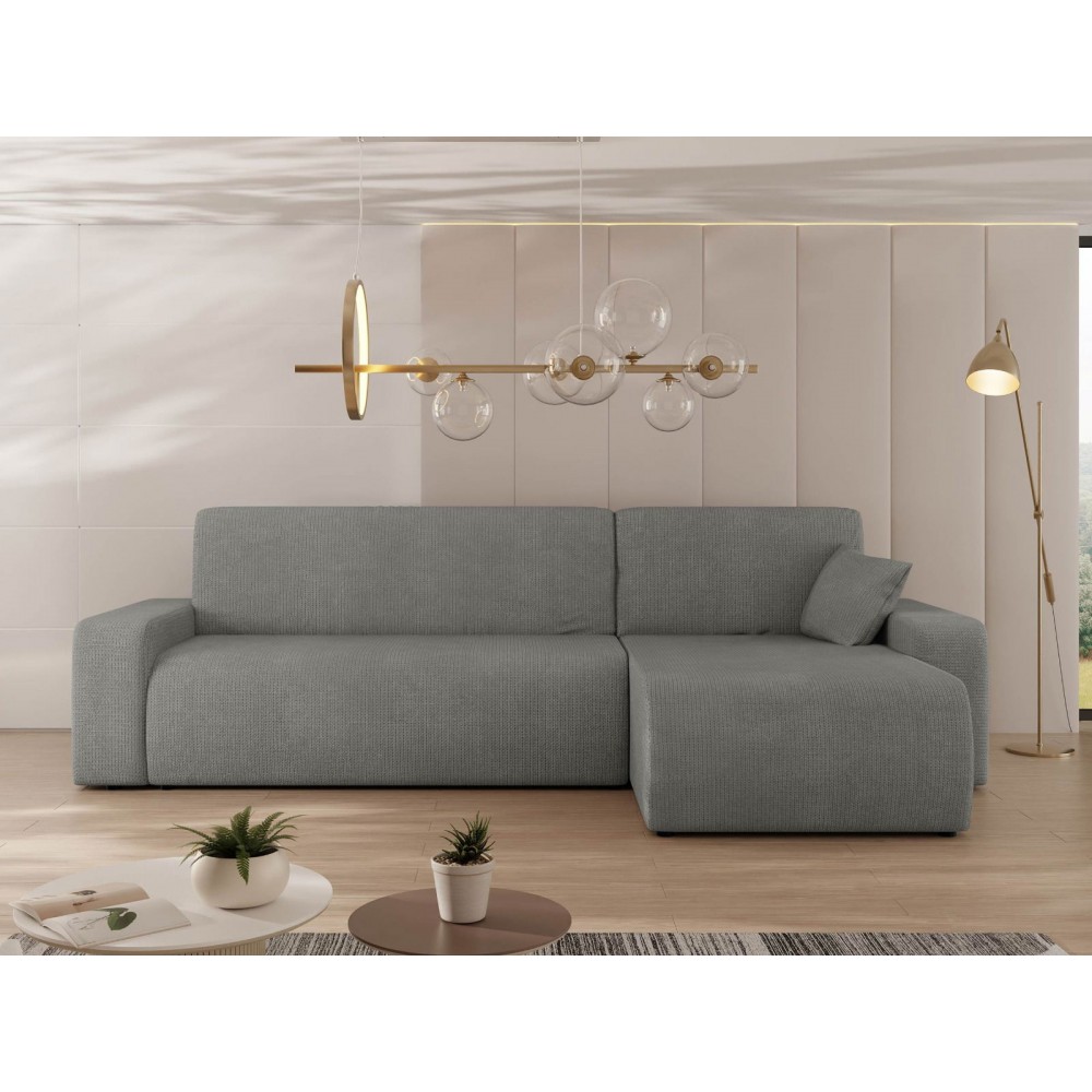 Γωνιακός καναπές Piano L -Gkri Skouro