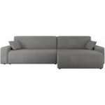 Γωνιακός καναπές Piano-Gkri Skouro