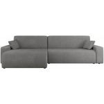 Γωνιακός καναπές Piano-Gkri Skouro