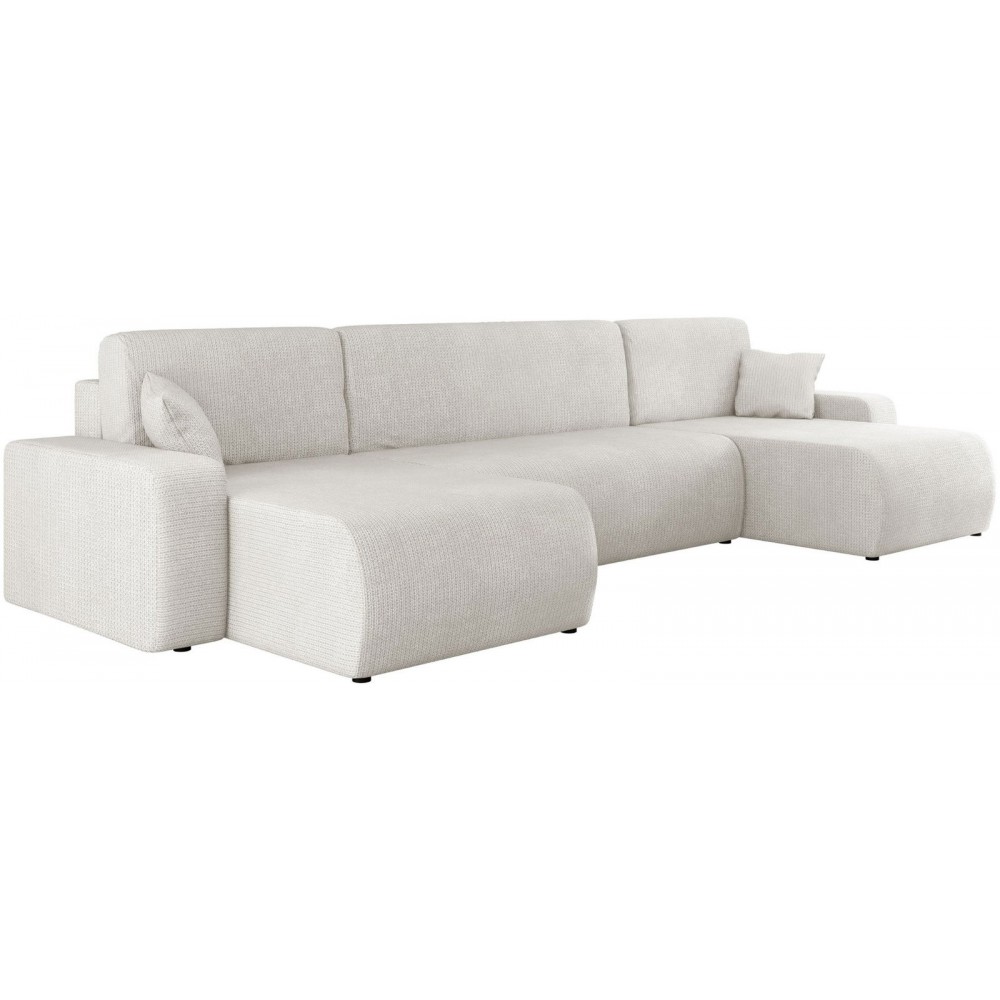 Γωνιακός καναπές Piano U-Gkri Anoixto