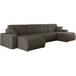 Γωνιακός καναπές Piano U-Anthraki