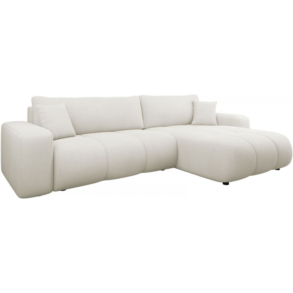 Γωνιακός καναπές Furyn L Maxi-Κρεμ