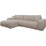 Γωνιακός καναπές Furyn L Maxi-Mpez Skouro