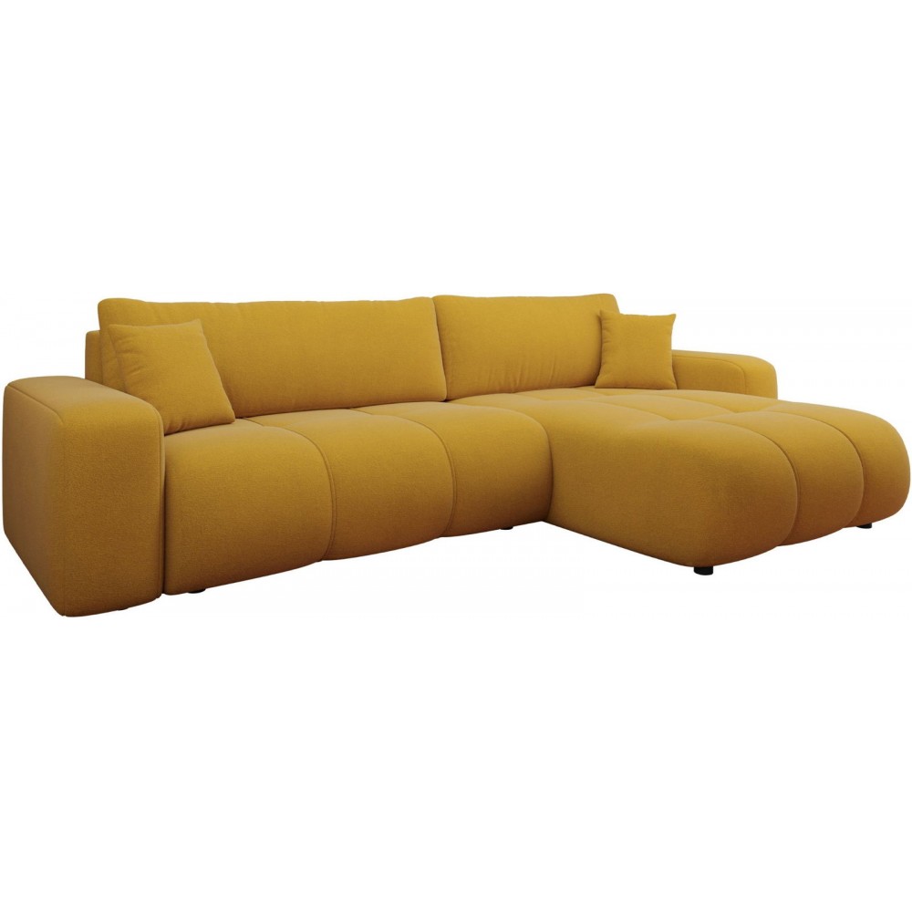Γωνιακός καναπές Furyn L Maxi-Moustardi