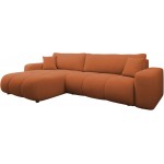 Γωνιακός καναπές Furyn L Maxi-Portokali
