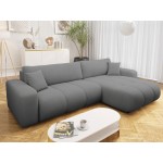 Γωνιακός καναπές Furyn L Maxi-Gkri Skouro