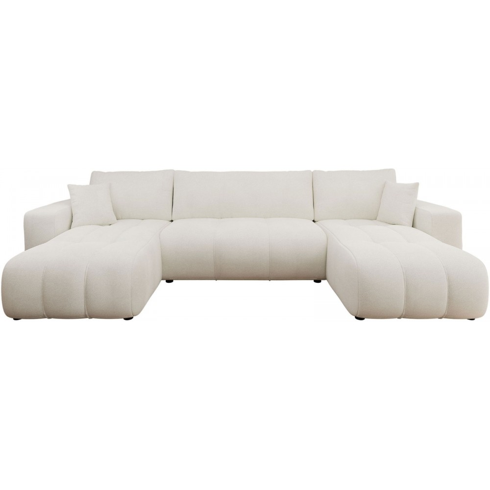 Γωνιακός καναπές Furyn U-Κρεμ