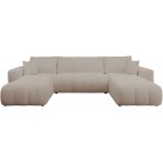 Γωνιακός καναπές Furyn U-Mpez Skouro