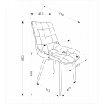 Καρέκλα Siena-Mpez