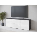 Έπιπλο τηλεόρασης Vera 181-Anthraki-Leuko gualistero