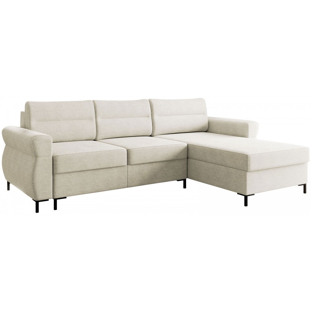 Γωνιακός καναπές Mormi-Krem