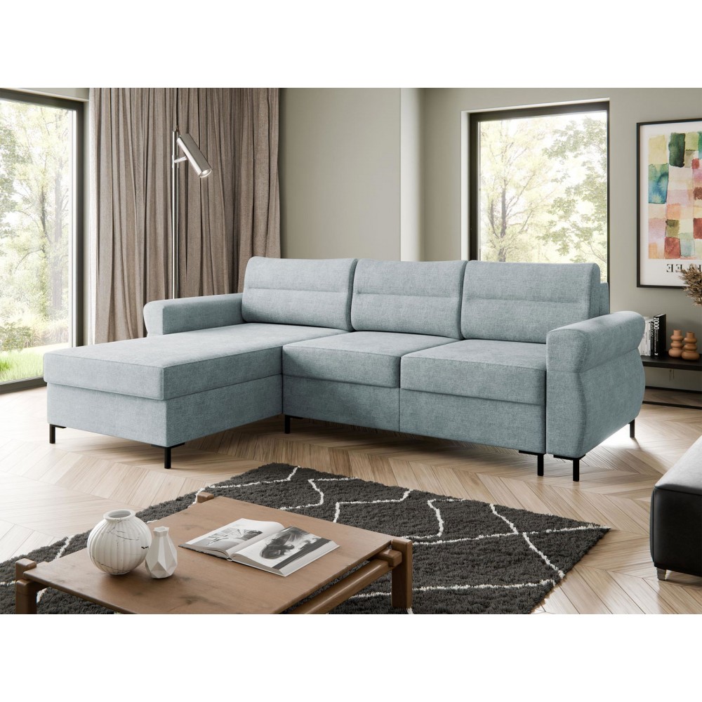 Γωνιακός καναπές Mormi-Gkri Anoixto