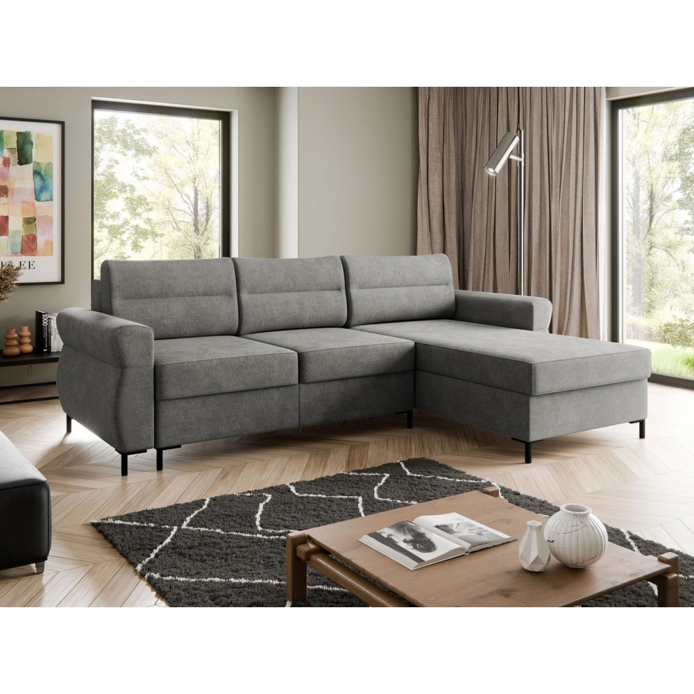 Γωνιακός καναπές Mormi-Gkri Skouro