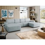 Γωνιακός καναπές Bella XL-Gkri Anoixto
