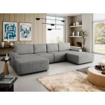 Γωνιακός καναπές Bella XL-Gkri Skouro