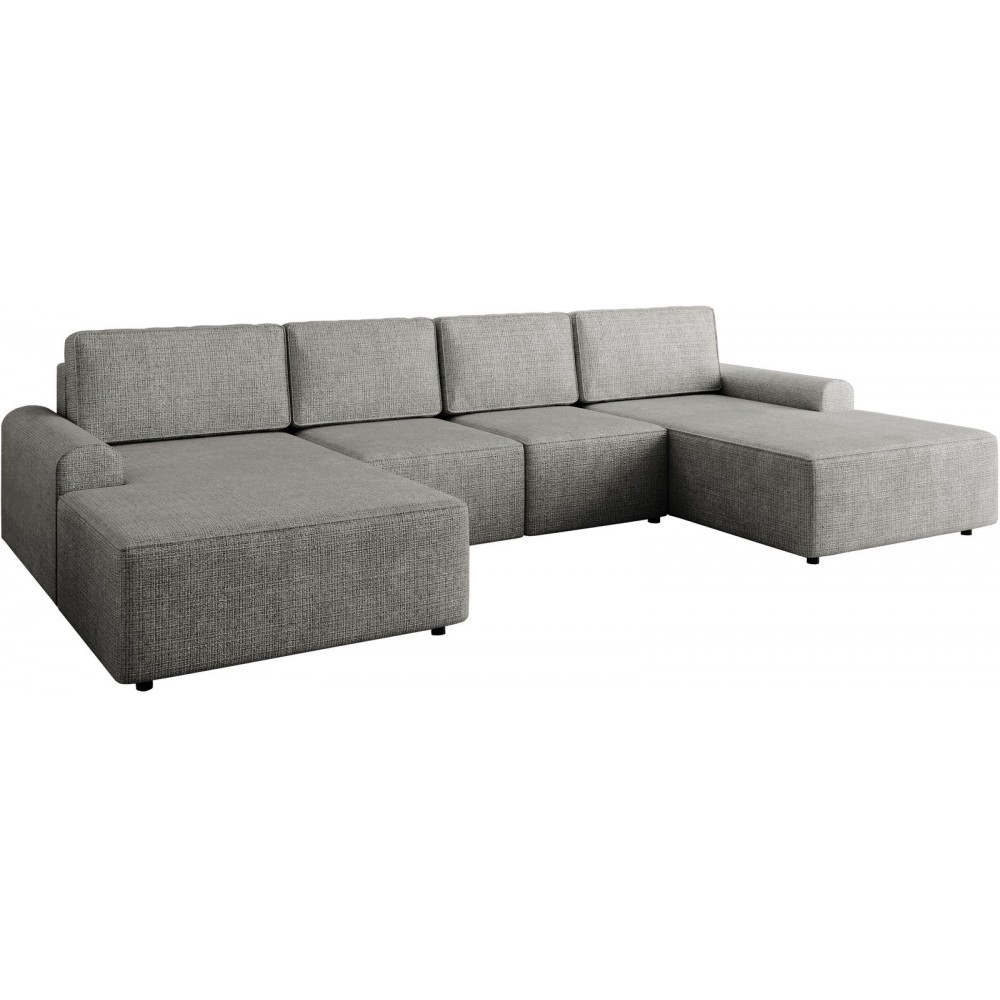 Γωνιακός καναπές Bella XL-Gkri Skouro