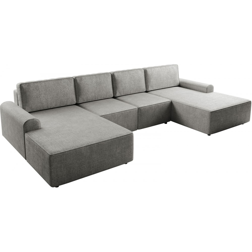 Γωνιακός καναπές Bella XL-Gkri Skouro