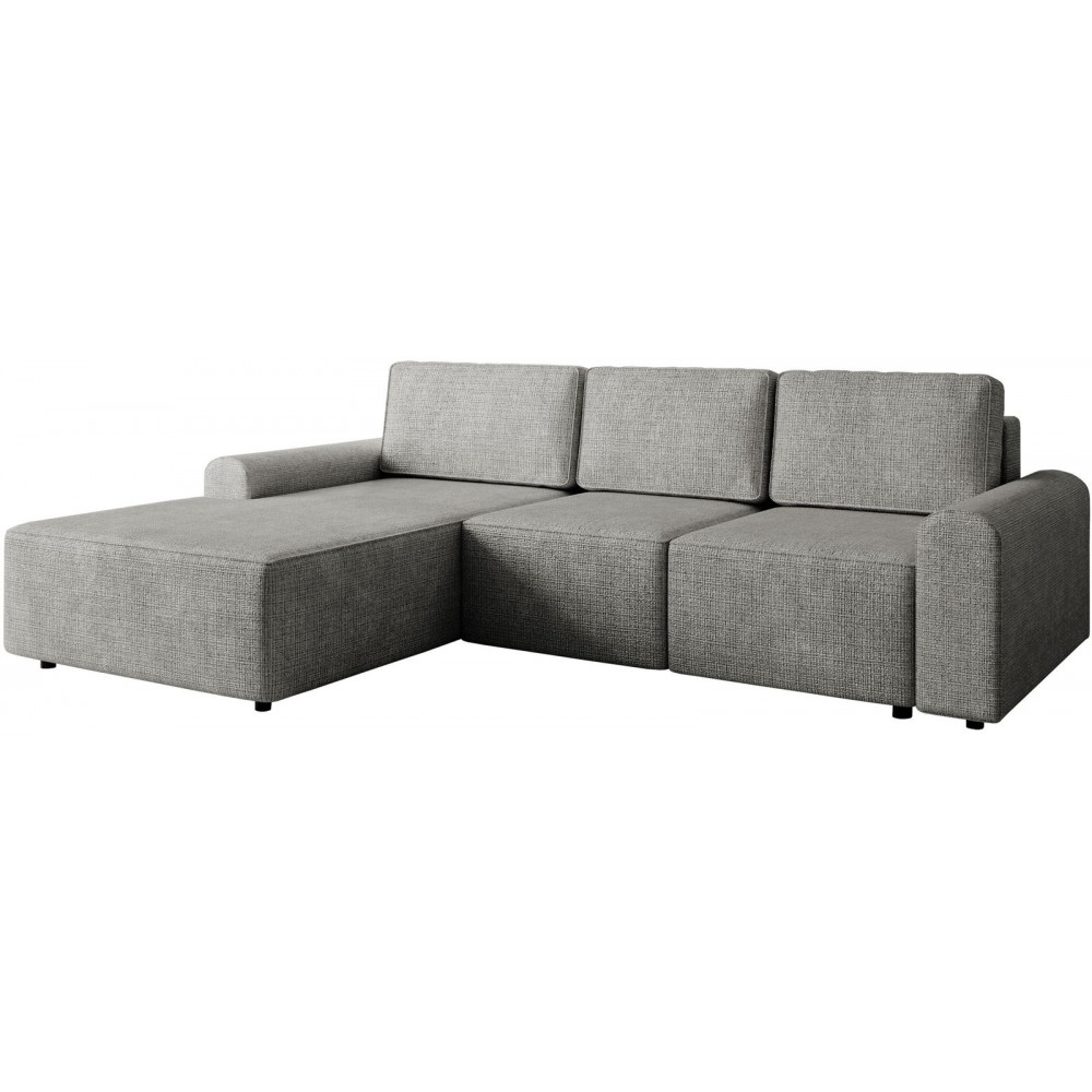 Γωνιακός καναπές Bella L-Gkri Skouro-Αριστερή