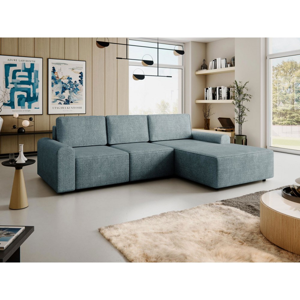 Γωνιακός καναπές Bella L-Mple-Δεξιά