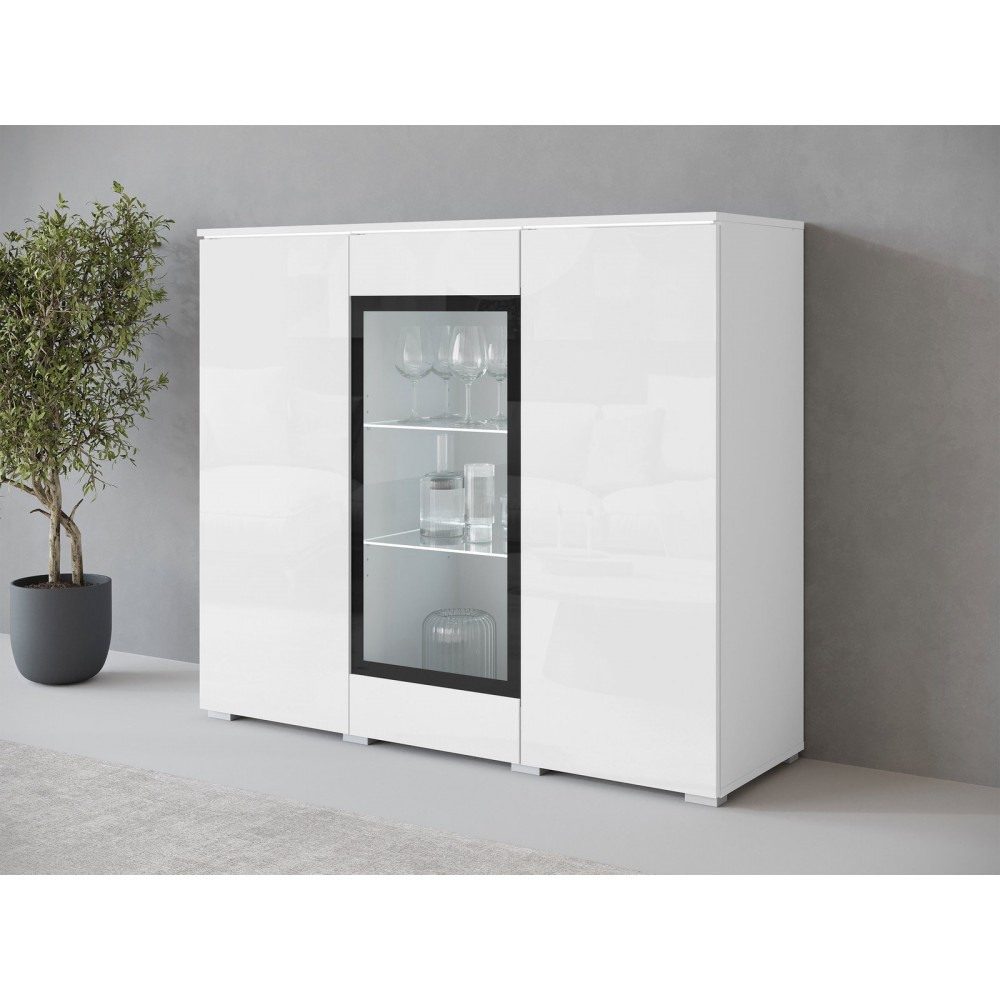Βιτρίνα Vera mini 120x40x104