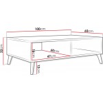 Τραπεζάκι σαλονιού Picru-Cashmere