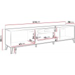 Έπιπλο τηλεόρασης Picru 2D EF plus-Cashmere
