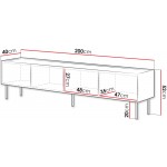 Έπιπλο τηλεόρασης Fellini-Mpez