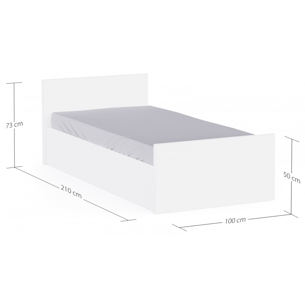Παιδικό Κρεβάτι Bero 99.9x210.1x72.8