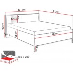 Κρεβάτι Como-Cashmere