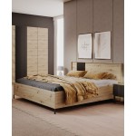 Κρεβάτι Como-Fusiko-Mavro