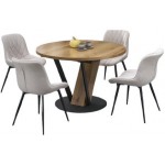 Τραπέζι Fancy επεκτεινόμενο 120x120x78