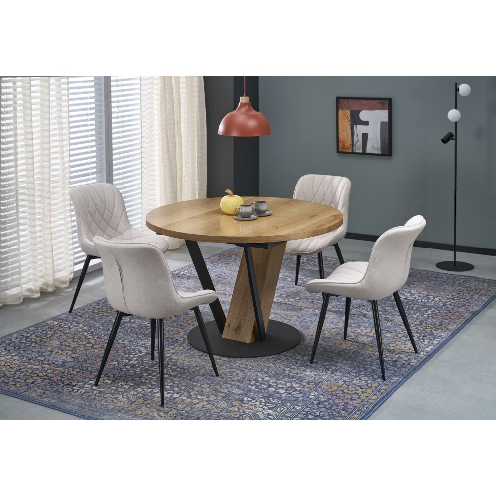 Τραπέζι Fancy επεκτεινόμενο 120x120x78