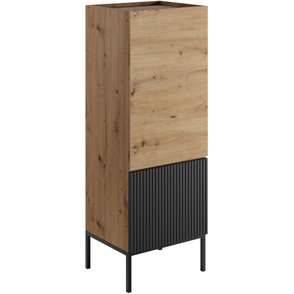 Μπουφές Como 50 2D-Fusiko-Mavro